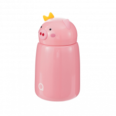 Butelka termiczna dla dzieci Aquafloow Therm Bottle Kids – Świnka 350 ml