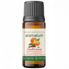 Olejek aromatyczny o zapachu pomarańczy i cynamonu Aromatum 15 ml