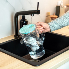Dzbanek filtrujący Wessper D1 Solid FutureFlow 2,8 l miętowy z filtrem Aquaclassic