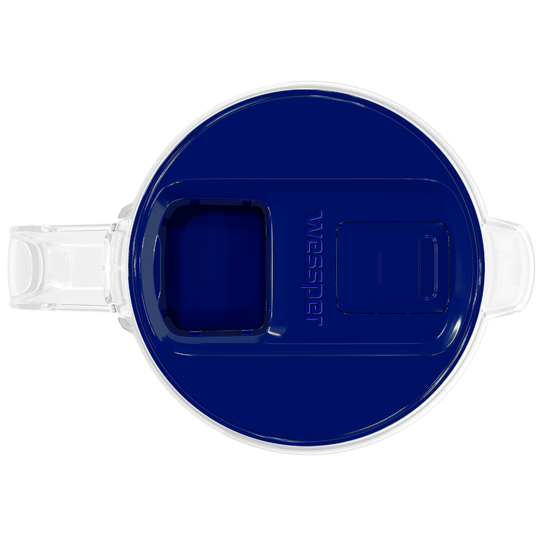 Dzbanek filtrujący Wessper D1 Solid FutureFlow 2,8 l niebieski z filtrem Aquaclassic
