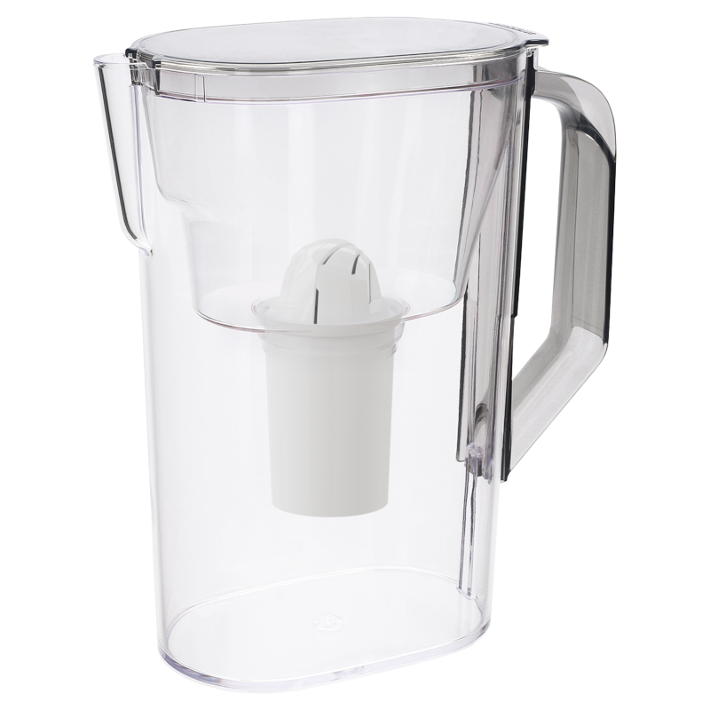 Dzbanek filtrujący Wessper D3 Slim 2,7 l czarny z filtrem Aquaclassic