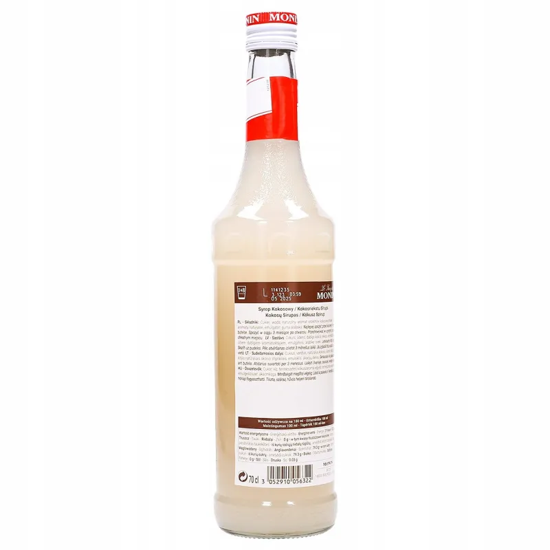 Syrop Monin Coconut o smaku kokosowym 700 ml