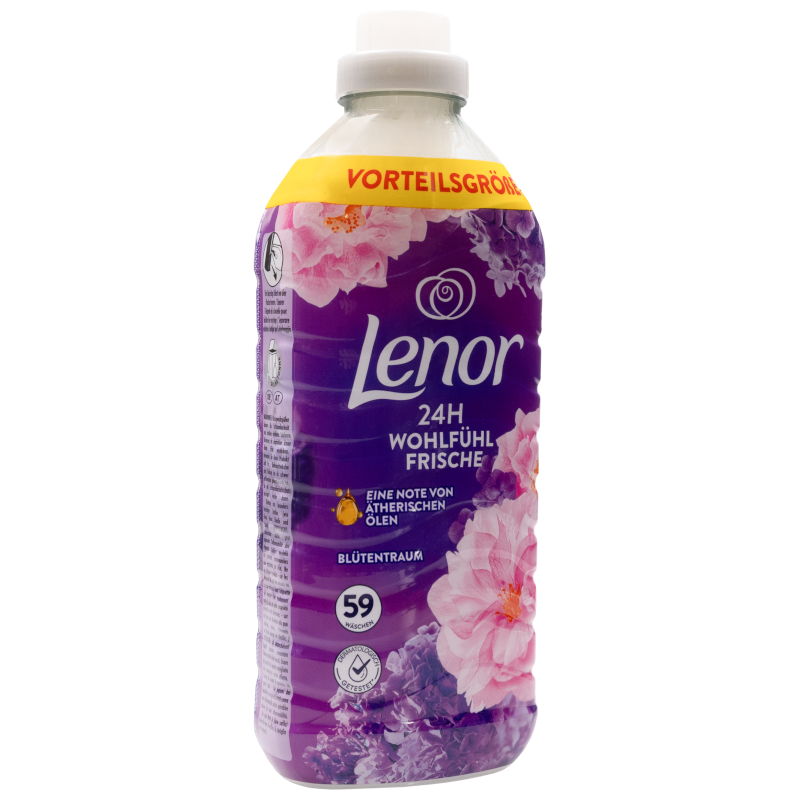 Lenor Blütentraum (frezja i szafran) płyn do płukania tkanin 1,239 l (59 prań)