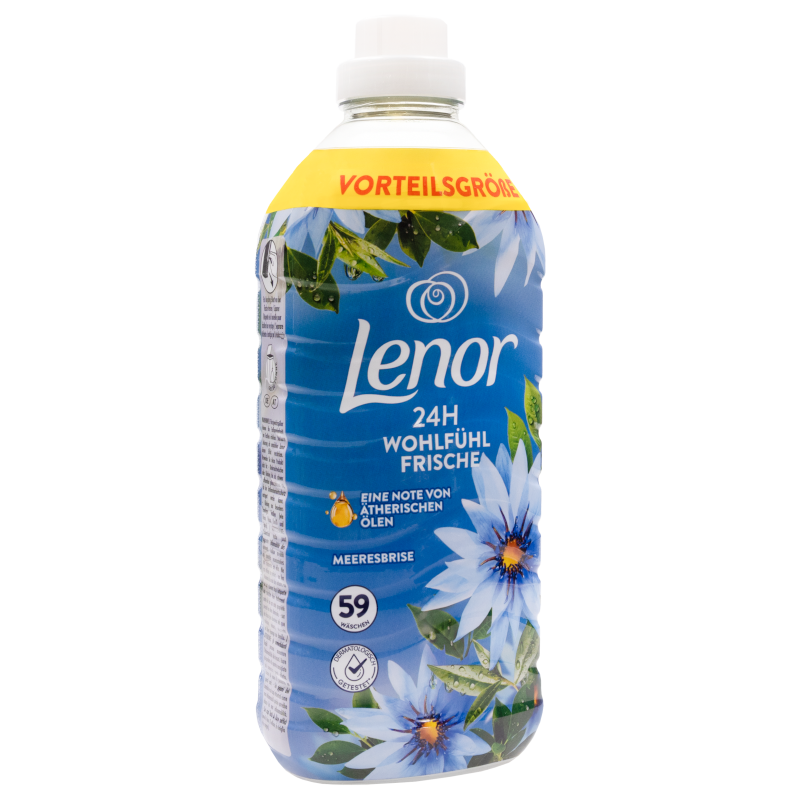 Lenor Meeresbrise (morska bryza) płyn do płukania tkanin 1,239 l (59 prań)