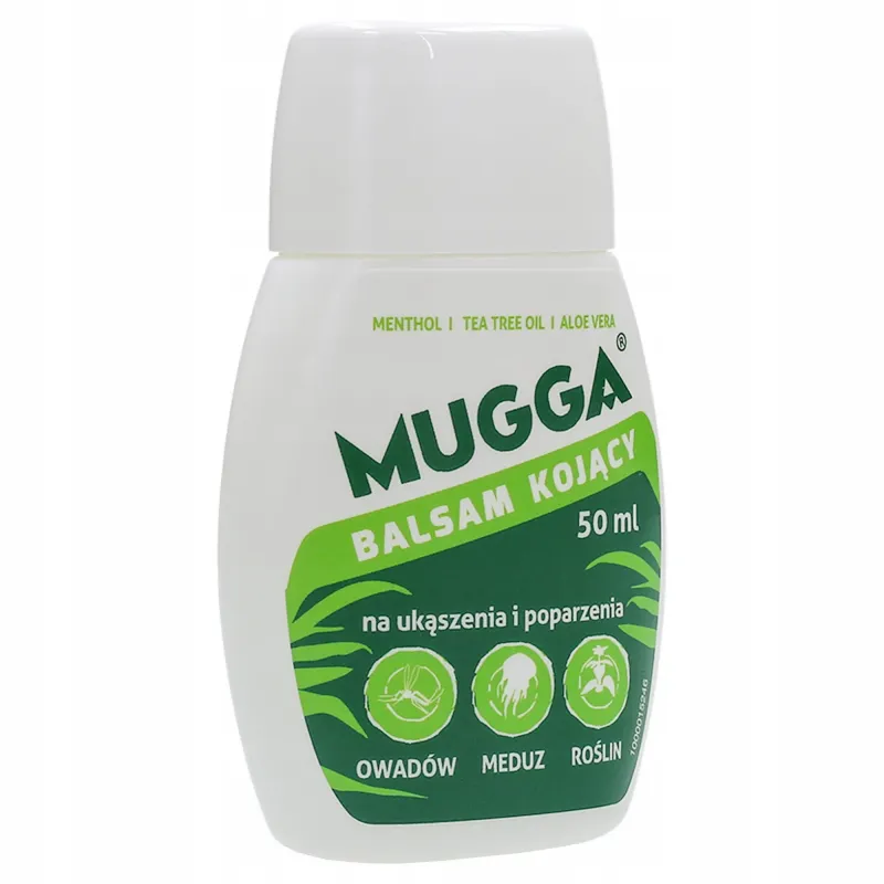 Balsam kojący Mugga na ukąszenia i poparzenia owadów, meduz, roślin 50 ml