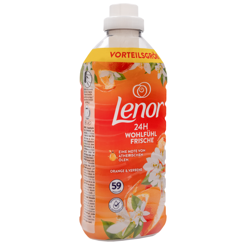 Lenor Orange & Verbene płyn do płukania tkanin 1,239 l (59 prań)