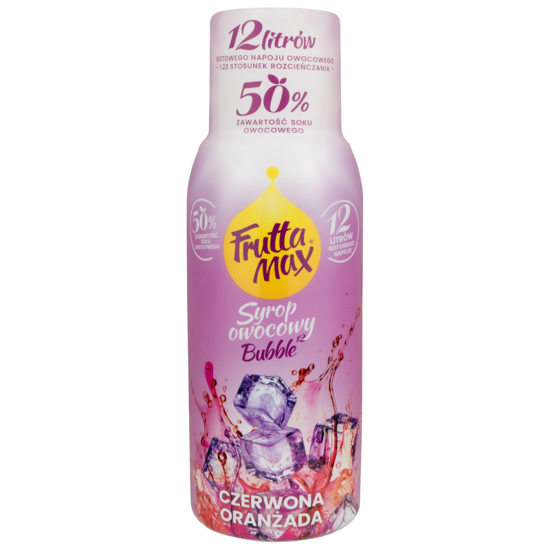 Syrop (koncentrat) FruttaMax Oranżada Czerwona do saturatora 500ml