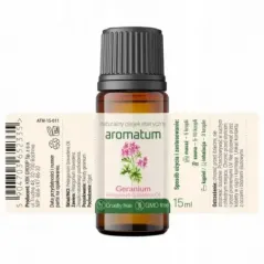  Olejek eteryczny o zapachu geraniowym Aromatum 15 ml