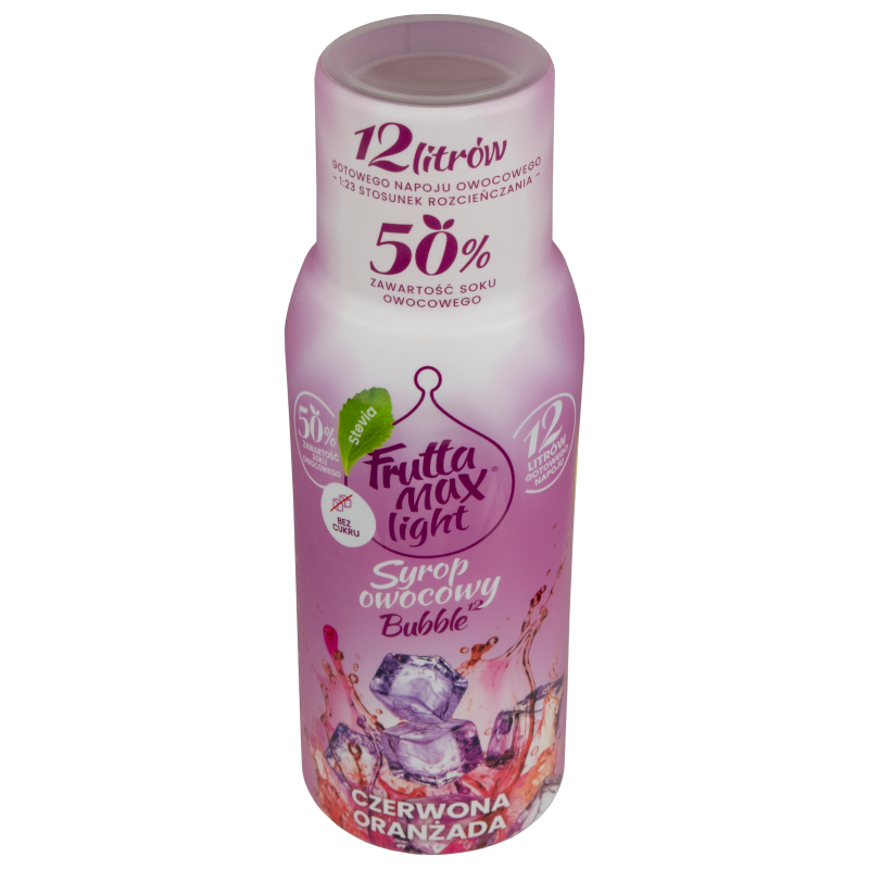 Syrop (koncentrat) FruttaMax Oranżada Czerwona Light  do saturatora 500ml