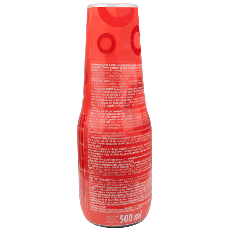 Ya&Soda Cola Light – syrop do saturatora 500 ml