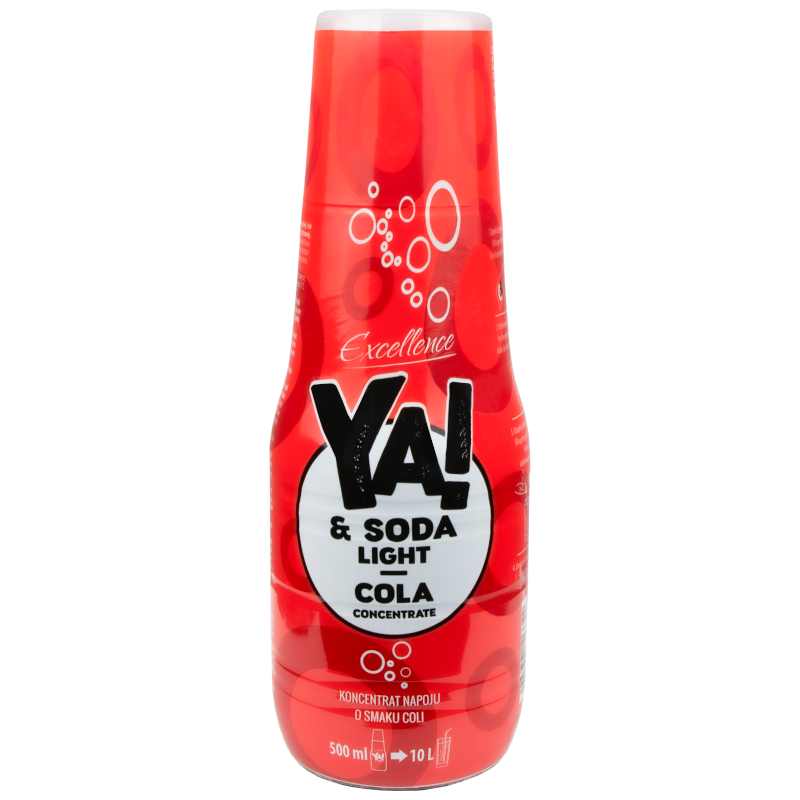 Ya&Soda Cola Light – syrop do saturatora 500 ml