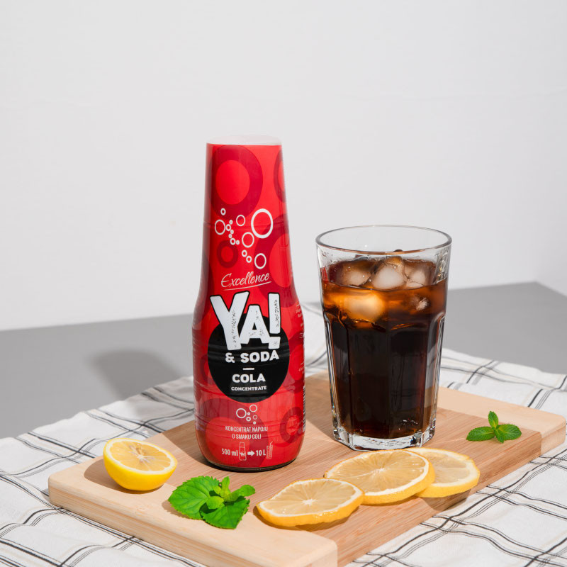 Ya&Soda Cola – syrop do saturatora 500 ml