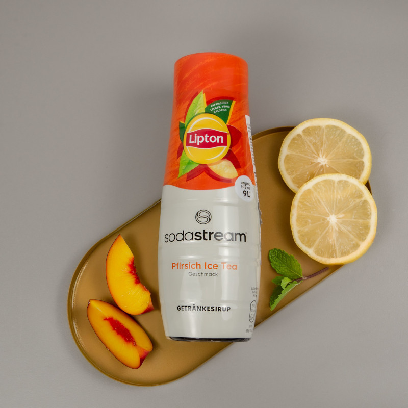 Syrop (koncentrat)  Lipton Ice Tea Brzoskwinia do saturatora SodaStream 440 ml
