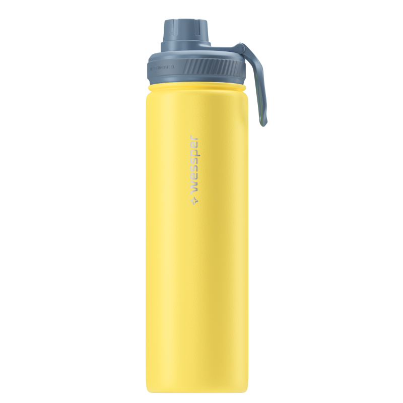 Wessper B3 Thermosteel 0,7 l – Butelka Termiczna Solar Yellow
