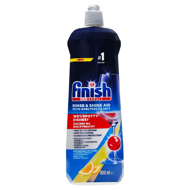 Nabłyszczacz do zmywarki Finish Lemon (cytrynowy) 800 ml