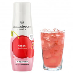 Syrop (koncentrat) Wiśnia bez cukru do saturatora SodaStream 440 ml