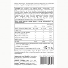 Syrop (koncentrat)  Lipton Ice Tea Brzoskwinia bez cukru do saturatora SodaStream 440 ml