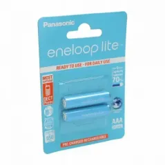  Para baterii Panasonic Eneloop Lite