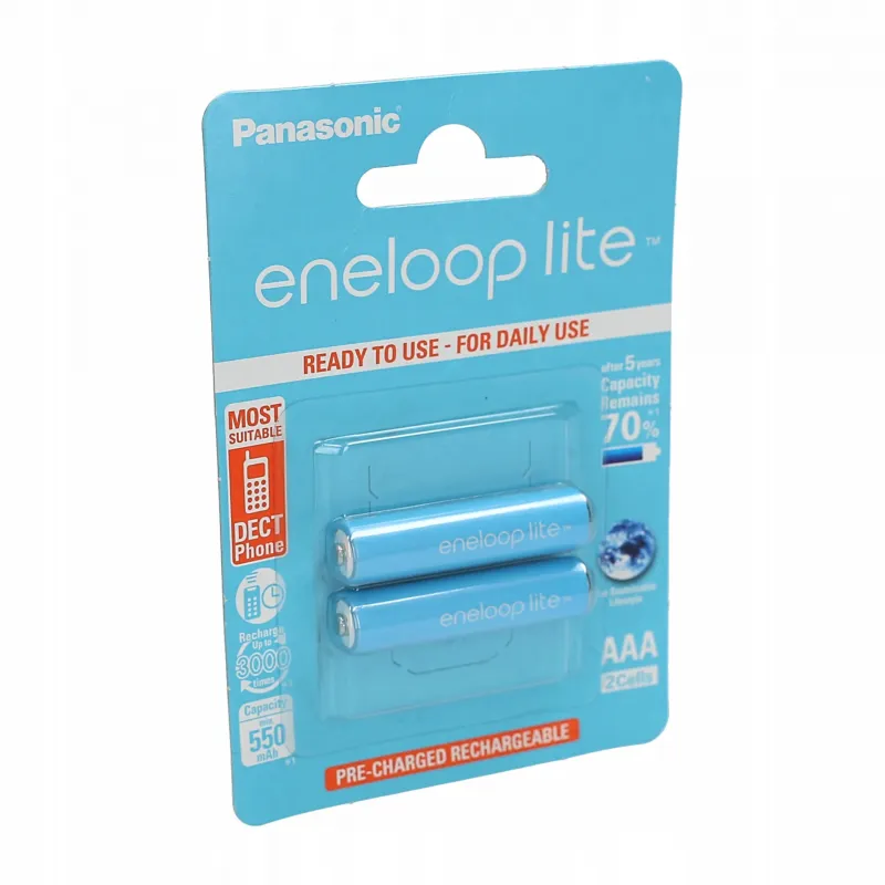 Akumulator Panasonic Eneloop Lite R03 AAA 550mAh 2 szt.