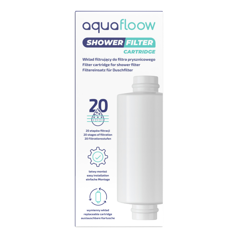 AquaFloow – Wkład do filtra dla delikatnej skóry