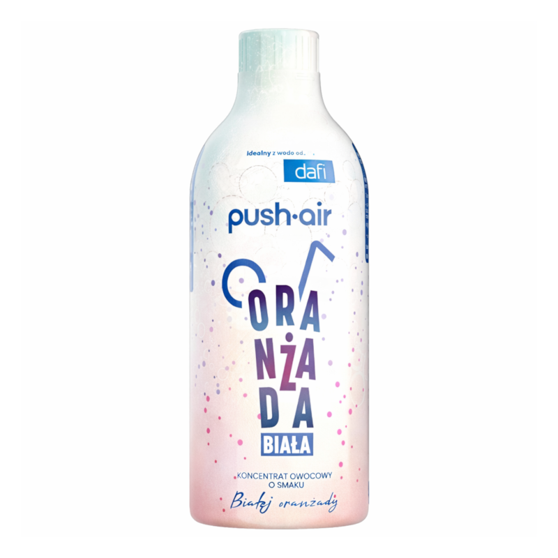 Syrop (koncentrat) biała oranżada do saturatora Dafi Pushair 500 ml