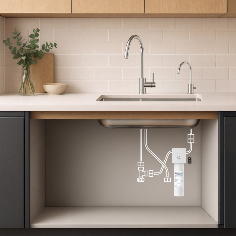 Podzlewowy system filtracji wody AquaFloow Tap One z filtrem Carbon Podzlewowy system filtracji wody AquaFloow Tap One z filtrem Carbon