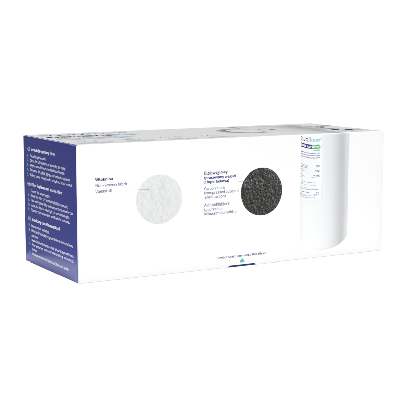 Podzlewowy system filtracji wody AquaFloow Tap One z filtrem Carbon Podzlewowy system filtracji wody AquaFloow Tap One z filtrem Carbon