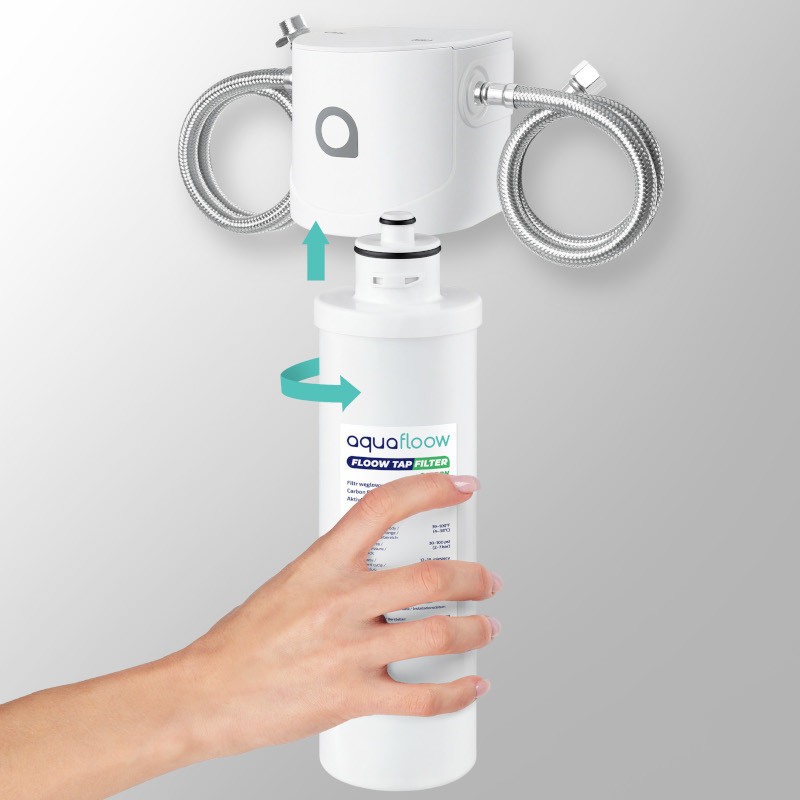 Filtr wstępny Aquafloow Floow Tap Redox do systemów podzlewowych
