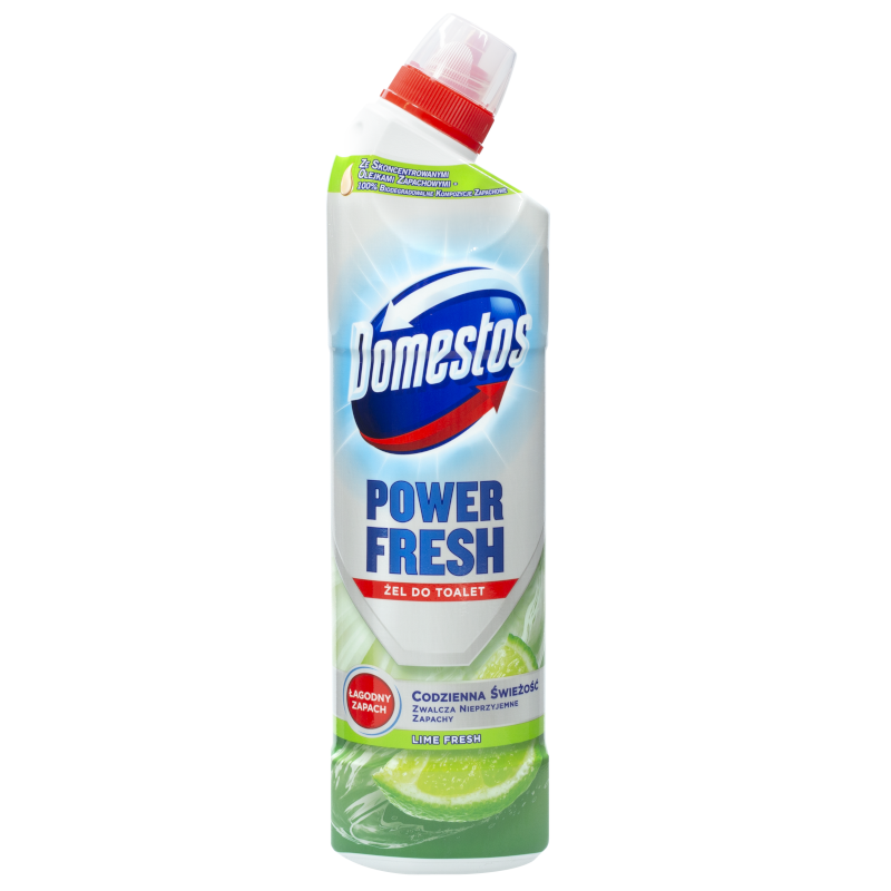 Domestos Power Fresh Lime żel do czyszczenia toalet 750 ml