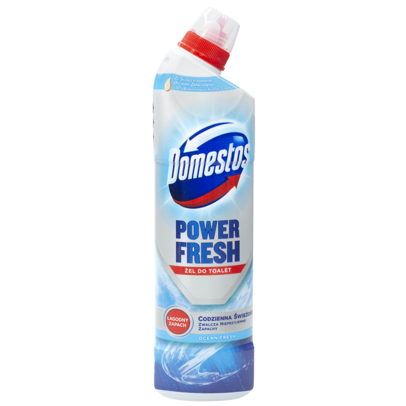 Domestos Power Fresh Ocean żel do czyszczenia toalet 750 ml