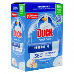 Duck Fresh Discs Morski – żelowe krążki do toalety 6 szt. + aplikator