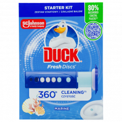 Duck Fresh Discs Morski – żelowe krążki do toalety 6 szt. + aplikator