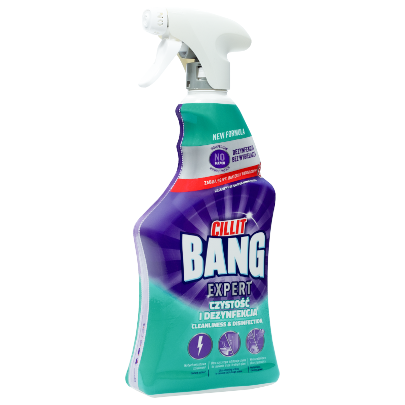 Cillit Bang Expert czystość i dezynfekcja – spray czyszczący 750 ml