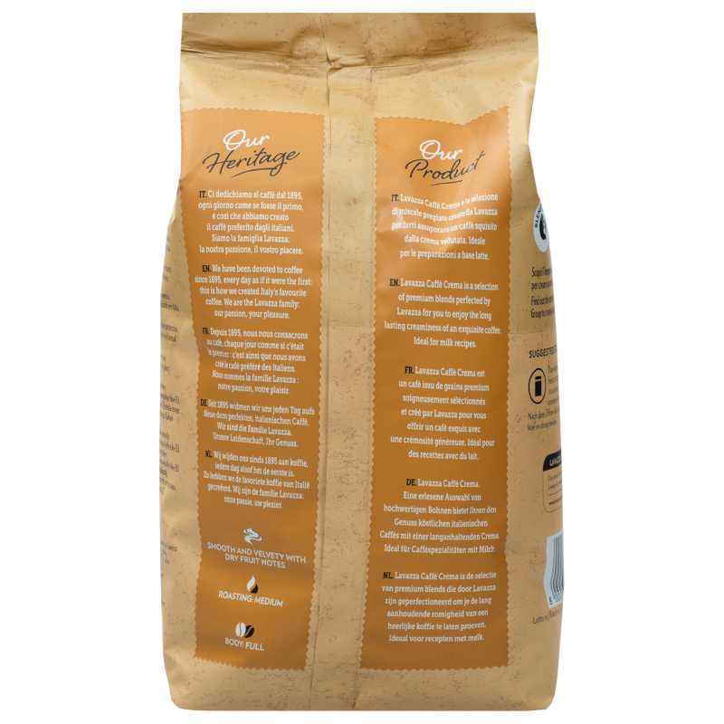 Kawa ziarnista Lavazza Caffe Creama Dolce 1 kg Kawa ziarnista Lavazza Caffe Creama Dolce 1 kg