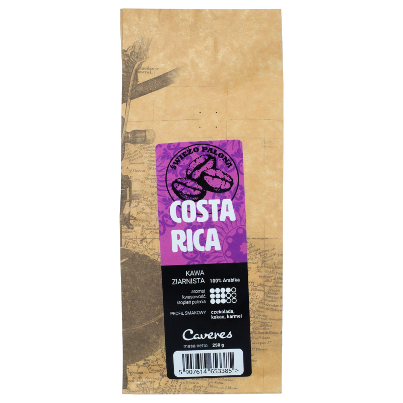 Kawa ziarnista Caveres Costa Rica 250 g