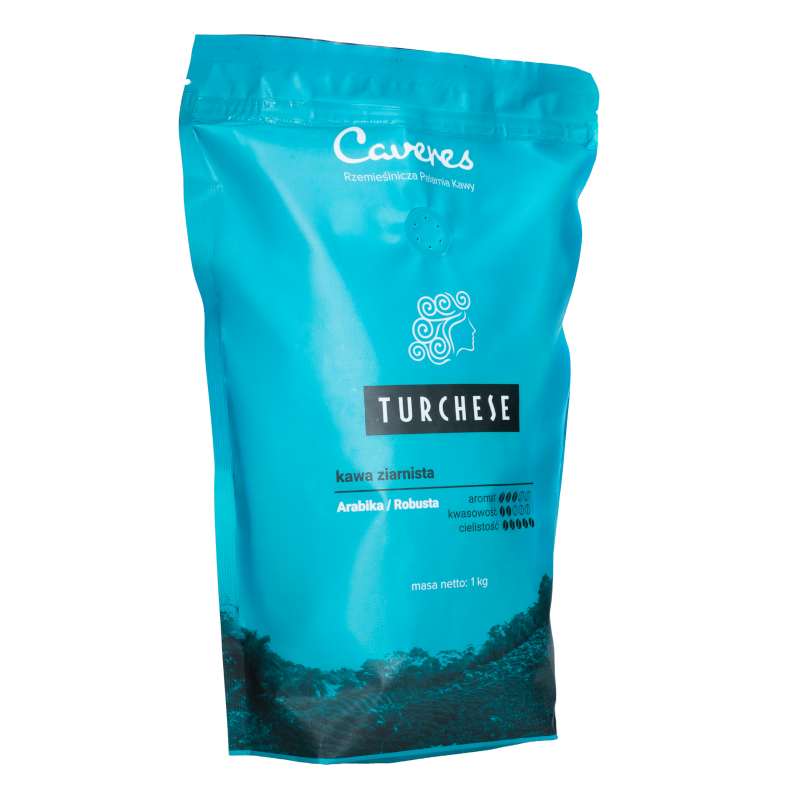 Kawa ziarnista Caveres Sorpresa Turchese 1 kg Kawa ziarnista Caveres Sorpresa Turchese 1 kg