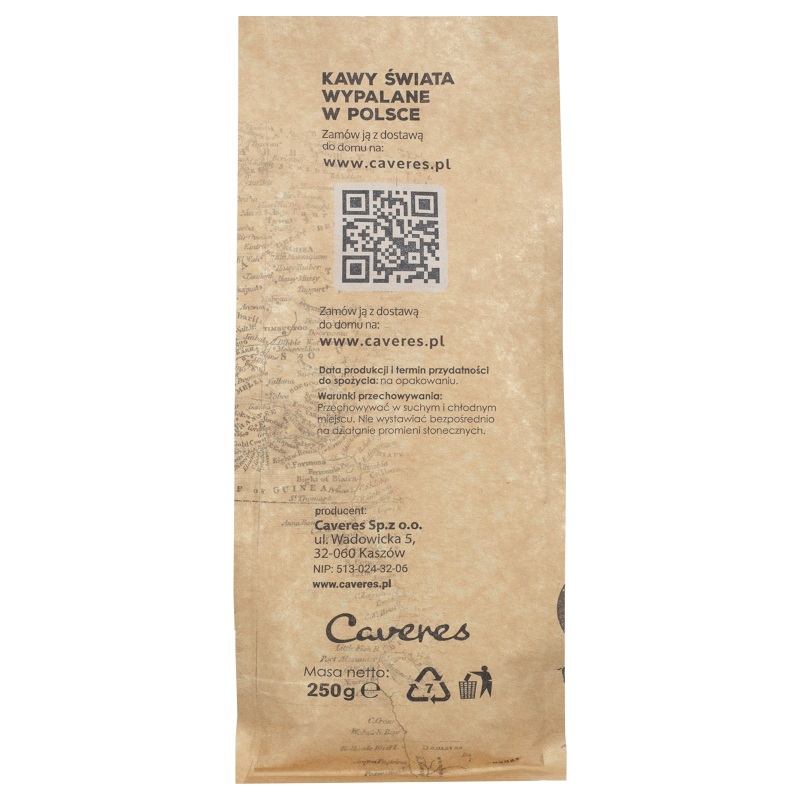 Kawa ziarnista Caveres Gwatemala 250 g