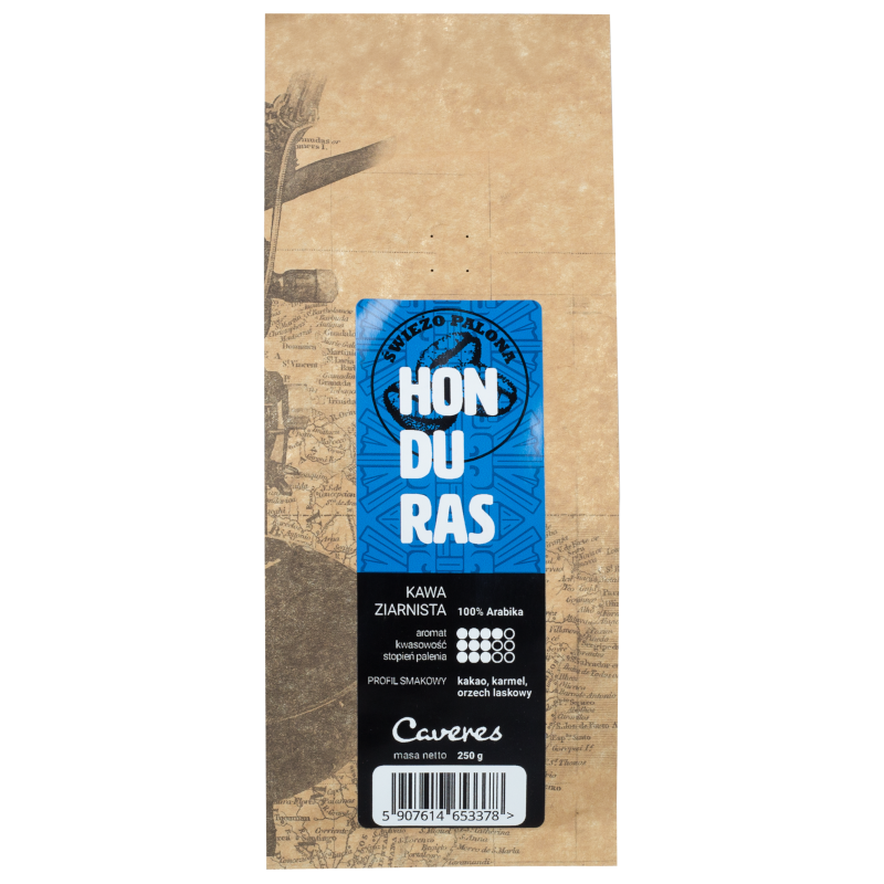 Kawa ziarnista Caveres Honduras 250 g