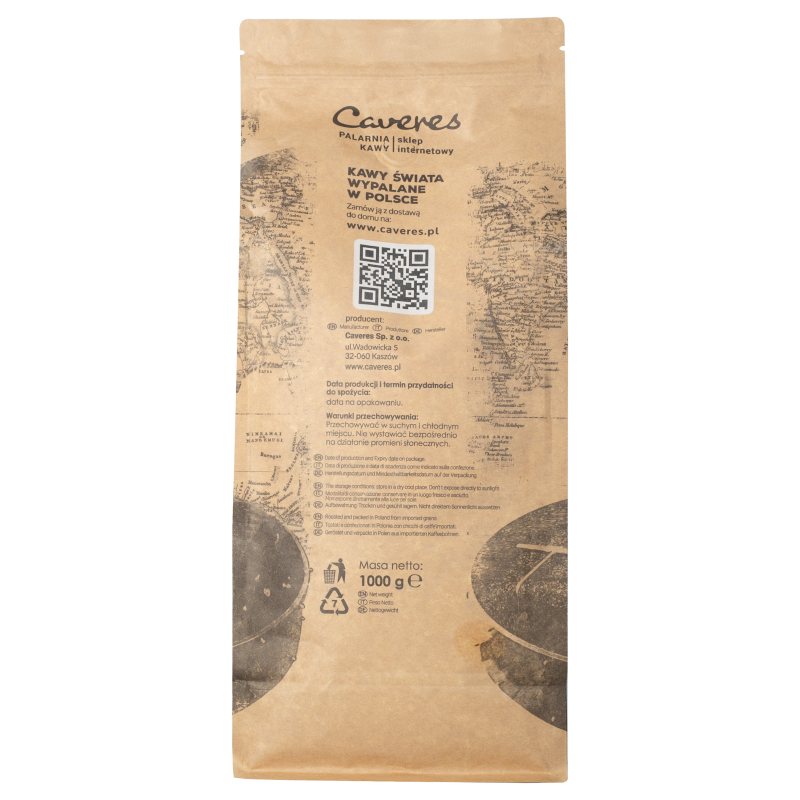 Kawa ziarnista Caveres Ugadnda 1 kg