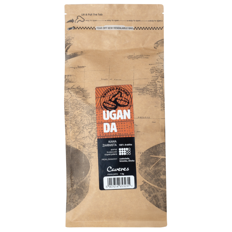 Kawa ziarnista Caveres Ugadnda 1 kg