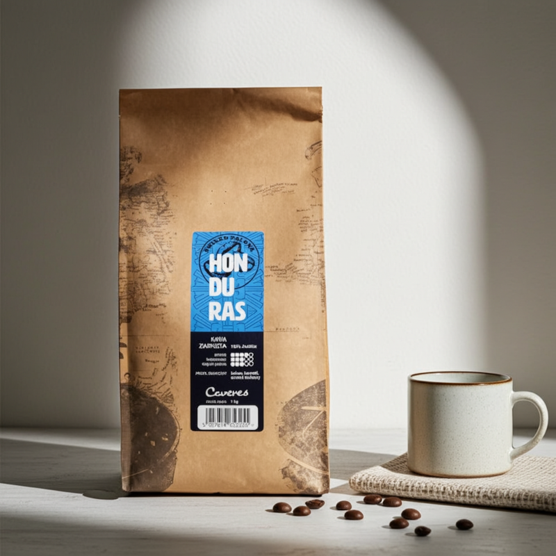Kawa ziarnista Caveres Honduras 1 kg