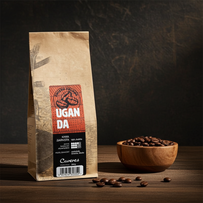 Kawa ziarnista Caveres Ugadnda 250 g