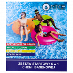 Zestaw startowy chemii basenowej 5w1 NTCE
