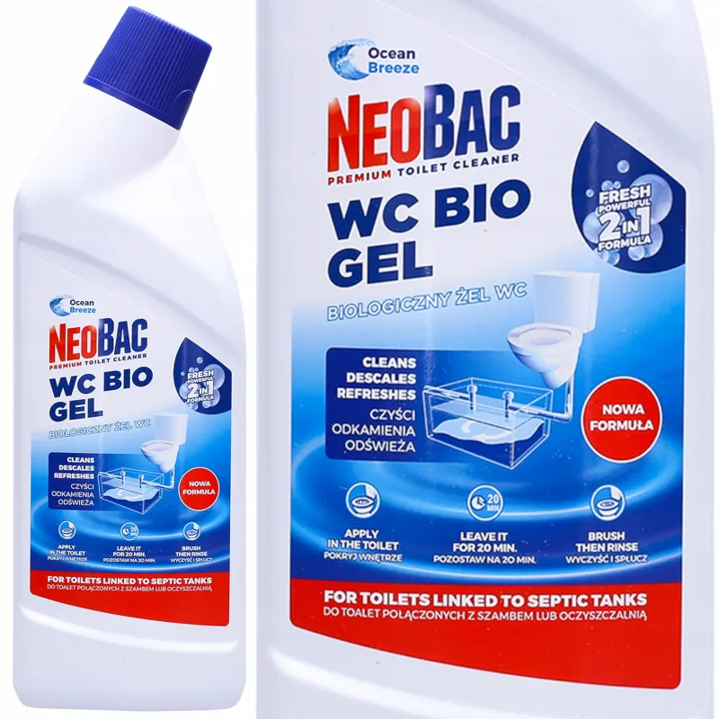 Biologiczny żel WC NeoBac WC Bio Gel 750 ml