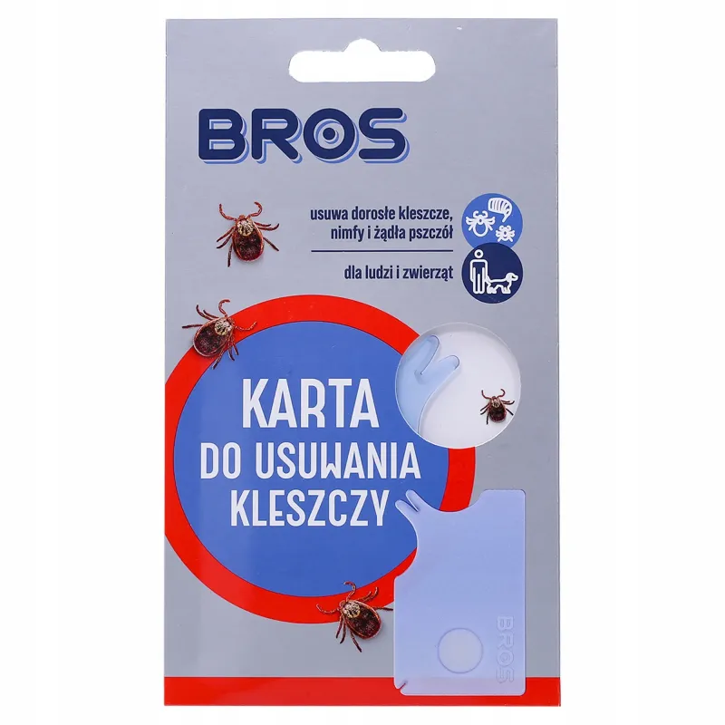 Karta do usuwania kleszczy Bros