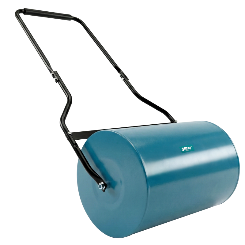 Stalowy walec ogrodowy do trawnika Sillar - szerokość 52 cm, średnica 32 cm