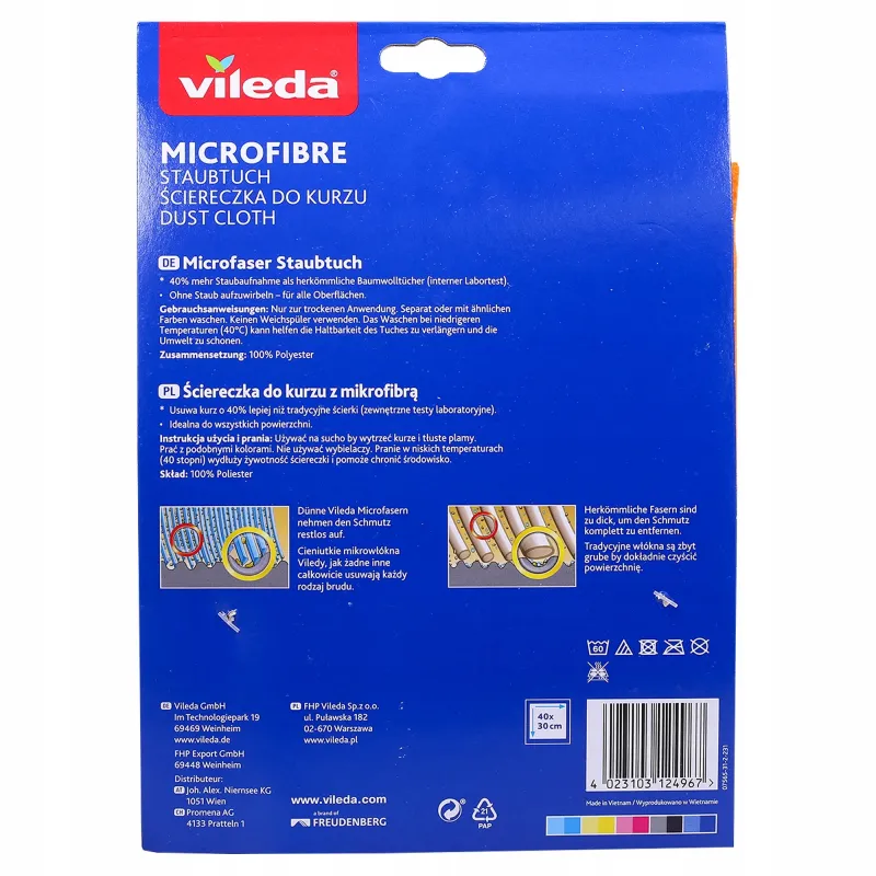 Ściereczka do kurzu Vileda Microfibre Staub 30 x 40 cm