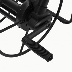 Zwijacz do węża ogrodowego XTR STALCO GARDEN metalowy stalowy 1/2” 5/8” 3/4” – zwijak na wąż z korbą