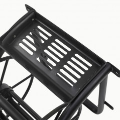 Zwijacz do węża ogrodowego XTR STALCO GARDEN metalowy stalowy 1/2” 5/8” 3/4” – zwijak na wąż z korbą