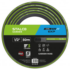 Wąż ogrodowy EXP 1/2″ 50 m, 3-warstwowy - STALCO GARDEN